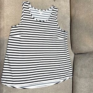 Nautical striped sleeveless